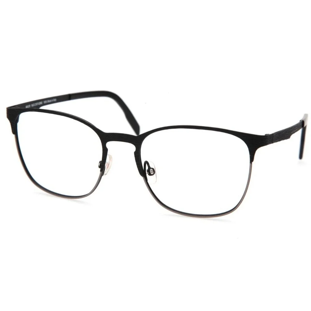NEW‎ Maui Jim MJO2107-02MG Black Faux Wood EYEGLASSES FRAME 54-19-145 Italy